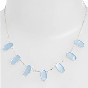 Kendra Scott Silver Meadow Statement Necklace